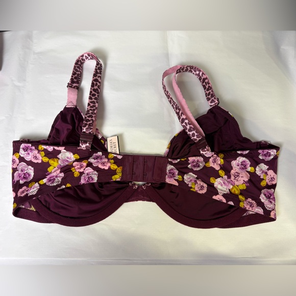 Victoria's Secret Purple Floral Bra - Picture 4 of 4